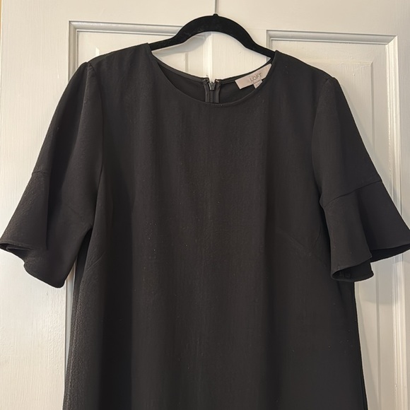 Little Black A Line Shift Dress - Picture 2 of 4